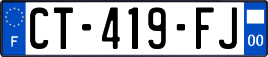 CT-419-FJ