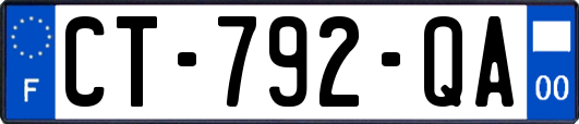 CT-792-QA