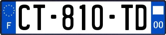 CT-810-TD