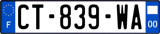 CT-839-WA