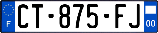 CT-875-FJ