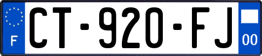 CT-920-FJ