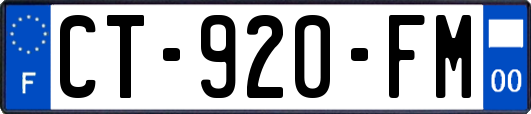 CT-920-FM
