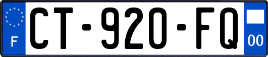 CT-920-FQ