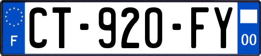 CT-920-FY
