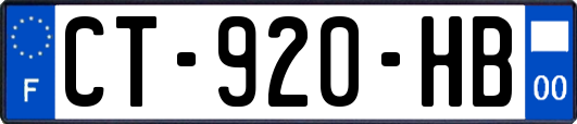 CT-920-HB