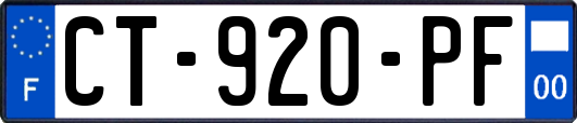 CT-920-PF
