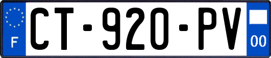 CT-920-PV