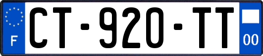 CT-920-TT