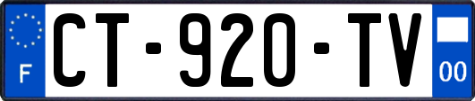 CT-920-TV