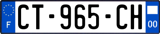 CT-965-CH