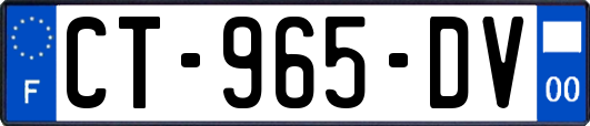 CT-965-DV