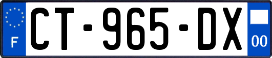 CT-965-DX