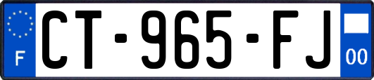 CT-965-FJ