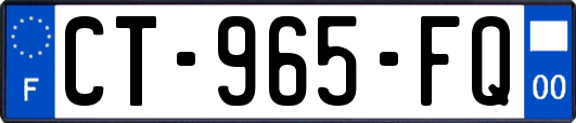 CT-965-FQ