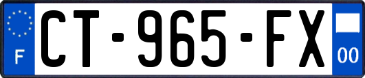 CT-965-FX