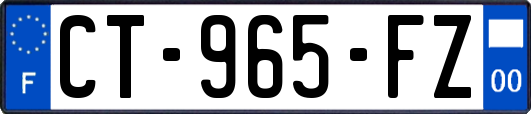 CT-965-FZ
