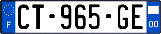 CT-965-GE