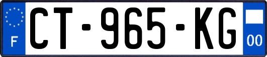 CT-965-KG