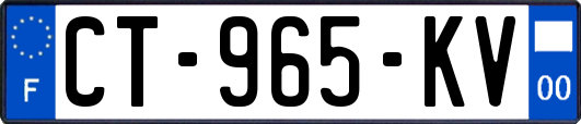 CT-965-KV