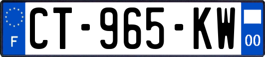 CT-965-KW