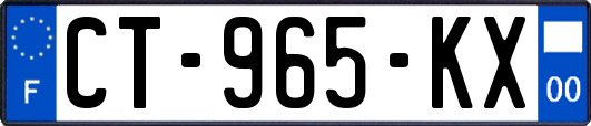 CT-965-KX