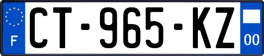 CT-965-KZ