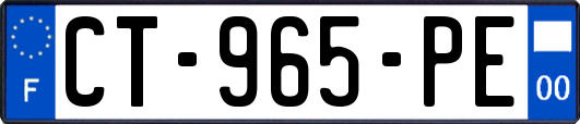 CT-965-PE