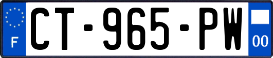 CT-965-PW