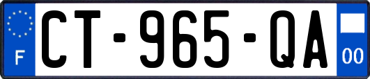 CT-965-QA