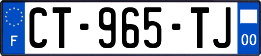 CT-965-TJ