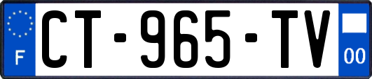 CT-965-TV