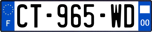 CT-965-WD