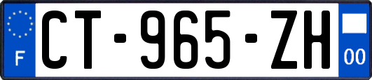 CT-965-ZH