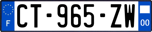 CT-965-ZW