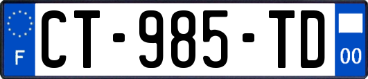 CT-985-TD