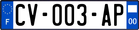 CV-003-AP