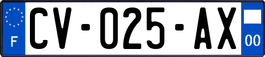 CV-025-AX
