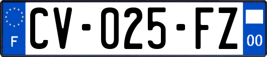 CV-025-FZ