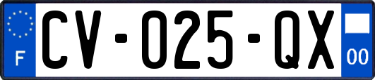 CV-025-QX