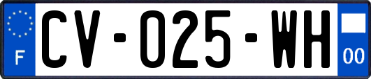CV-025-WH