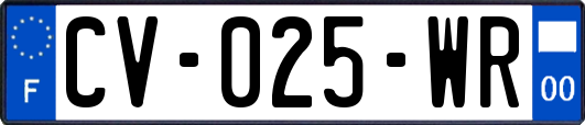 CV-025-WR