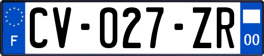 CV-027-ZR