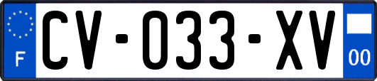 CV-033-XV