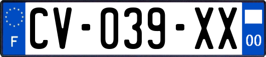 CV-039-XX