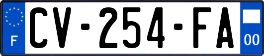 CV-254-FA