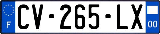 CV-265-LX