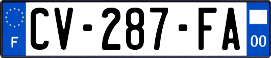 CV-287-FA