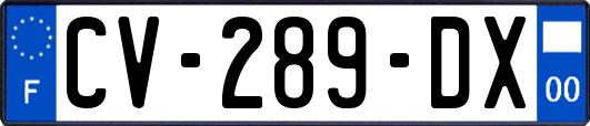 CV-289-DX