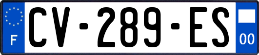 CV-289-ES